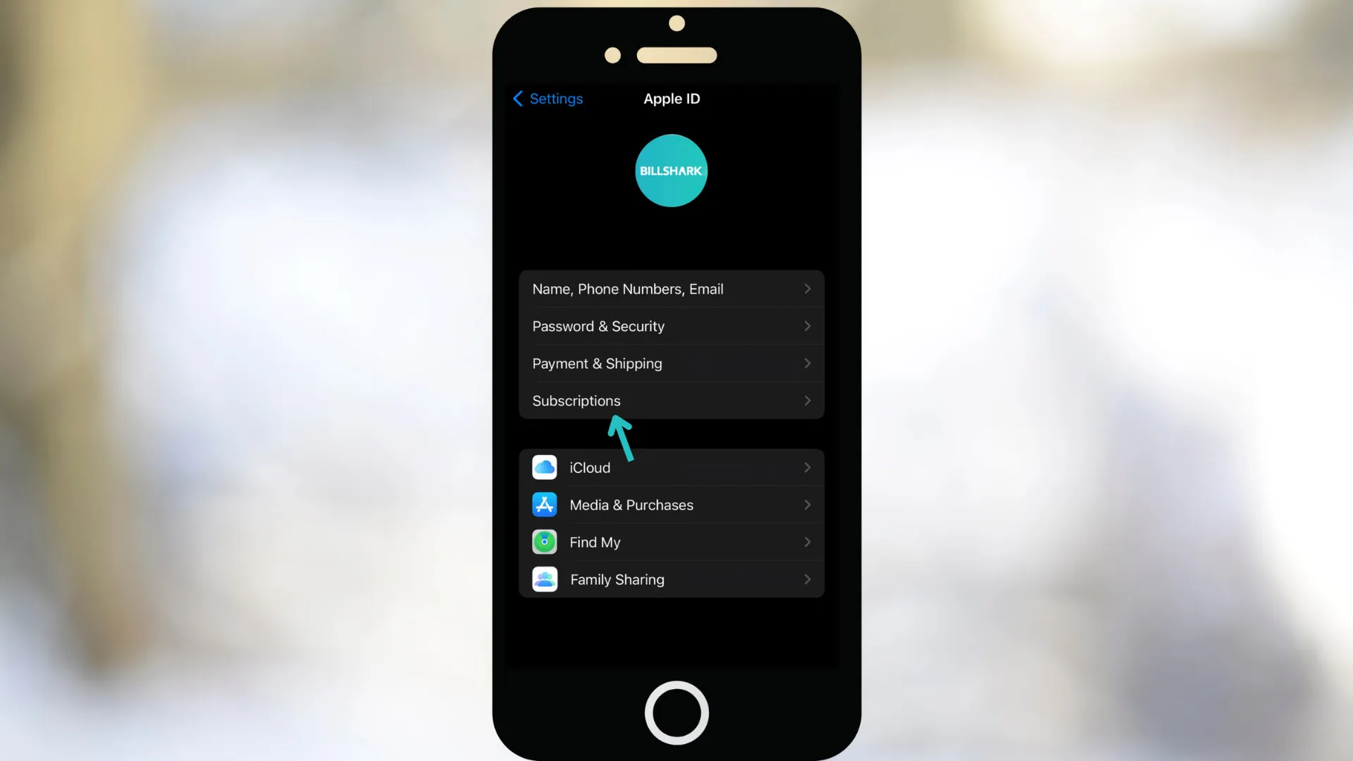 How to cancel your Disney plus subscription on iphone step three